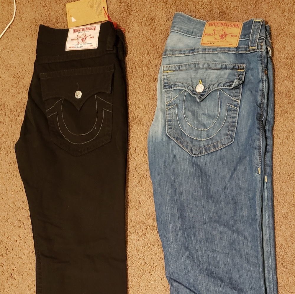 True Religion authentic 2 Jean's made in America